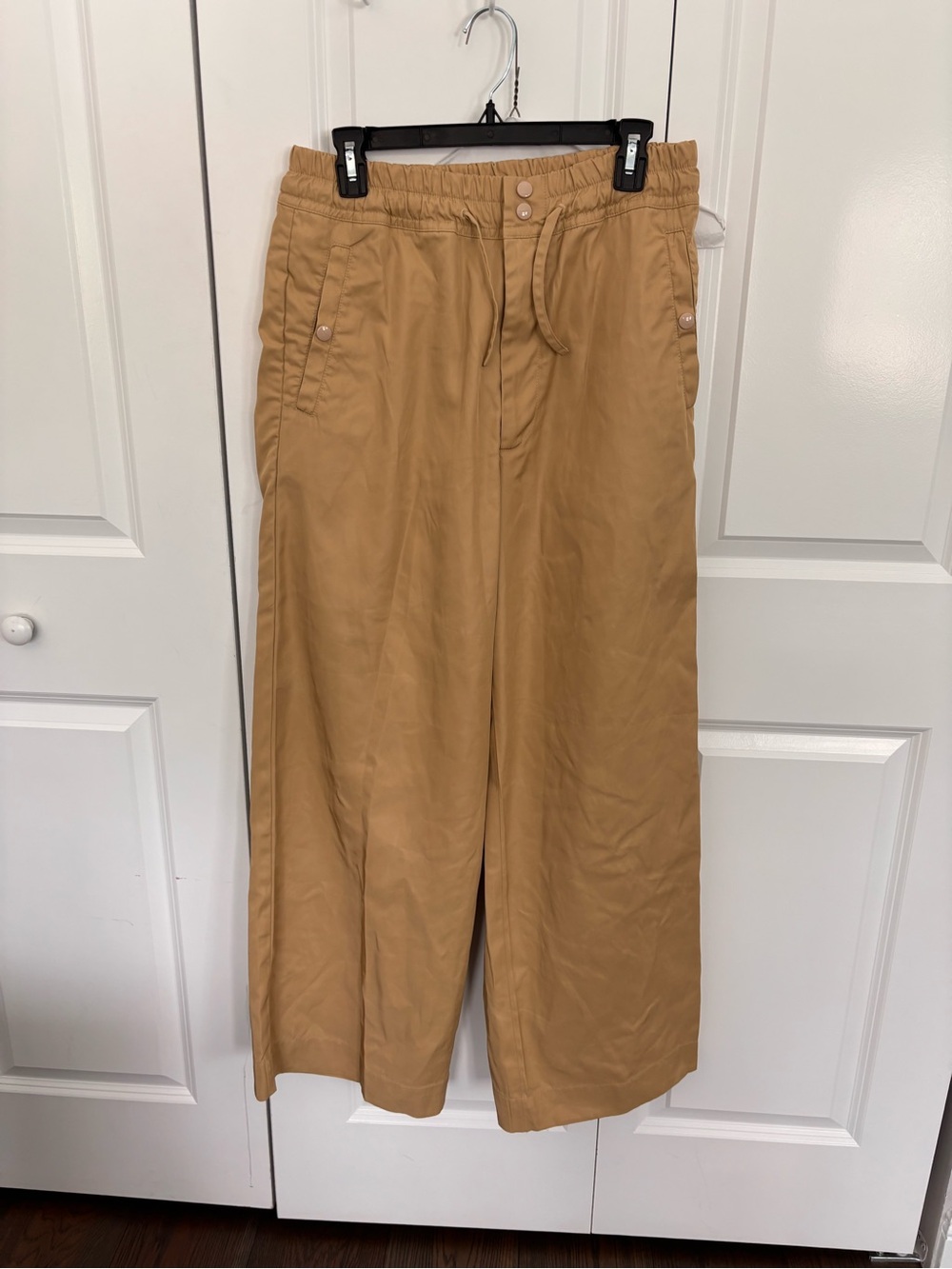 Dries Van Noten Wide-Leg pants in Tan (matching set available)